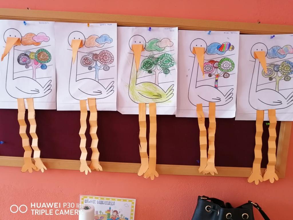 papatyalar sinifindan gocmen kus etkinligi macide anne anaokulu